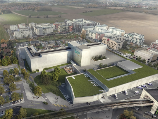 Le GHICL a investi 70 M€ dans la métamorphose de l'hôpital Saint Philibert. © Go Architectes